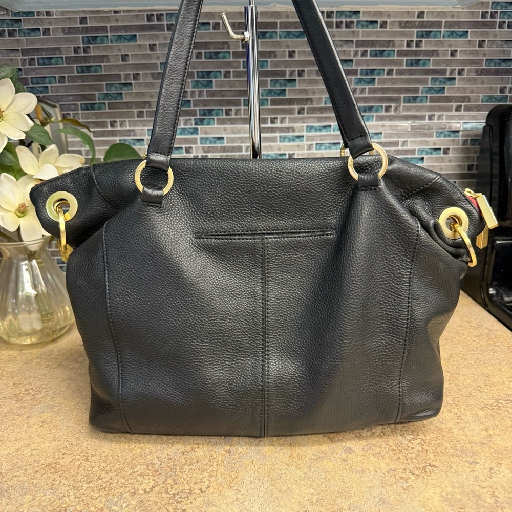 Hammitt Daniel Large Black with Red zipper purse - Picture 4 of 9